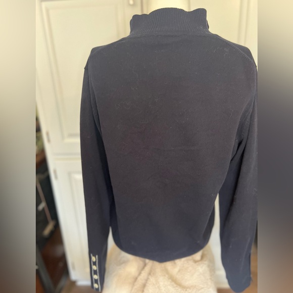 Liz Claiborne navy pullover vintage yacht attire - Picture 5 of 5
